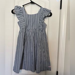 Girls seersucker dress